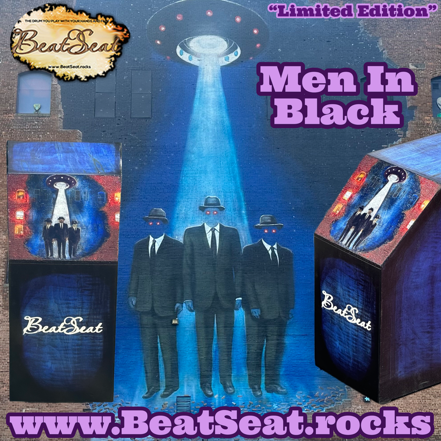 Custom Logo Hardwood BeatSeat